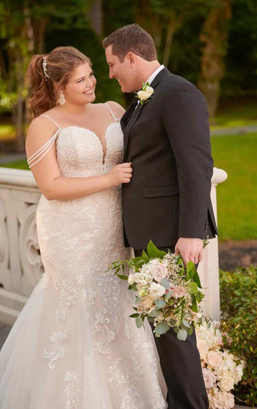 bride in a wedding dress